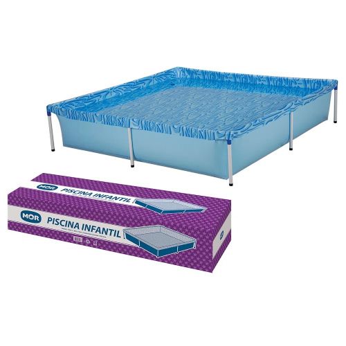 Piscina infantil 1500 L Quadrada Mor