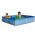 Piscina infantil 1500 L Quadrada Mor